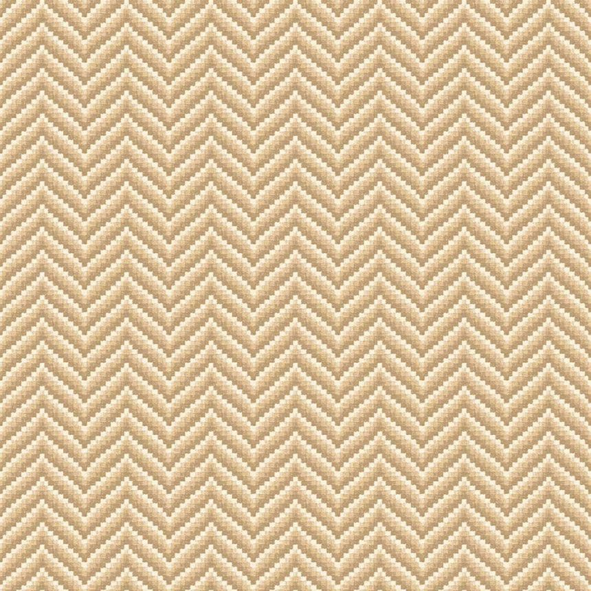 Geometrická tapeta, hnedá, béžová, 7773, Agora, Parato by Cristiana Masi