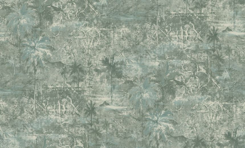 Tapeta, zelená, palmy, 74006, Armonia, Emiliana Parati