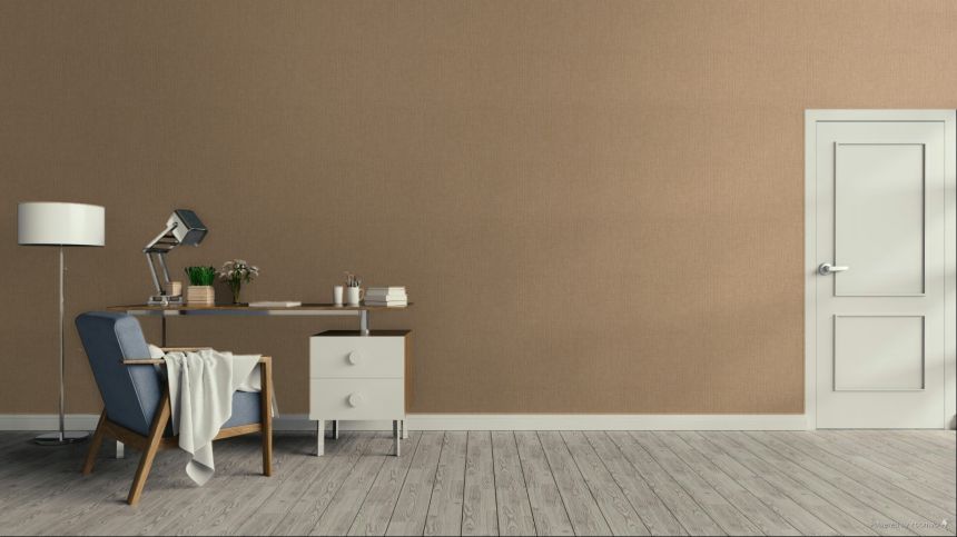Tapeta, imitácia rohože, hnedá, béžová, IM28001, Imani, Decoprint