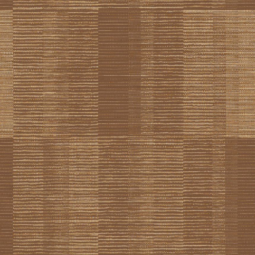 Geometrická tapeta, oranžová, hnedá, IM28031, Imani, Decoprint