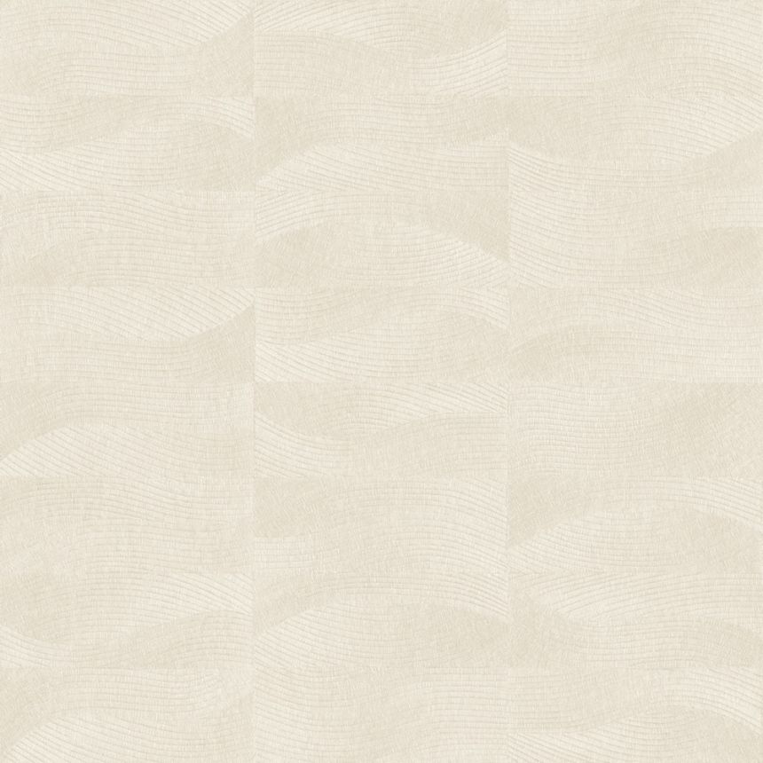 Tapeta, béžová, imitácia výšivky, vlnky, TN29020, Terra Nova, Decoprint
