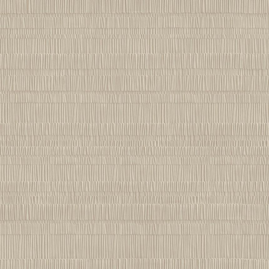 Tapeta, hnedá, béžová, imitácia krepovej látky, TN29031, Terra Nova, Decoprint