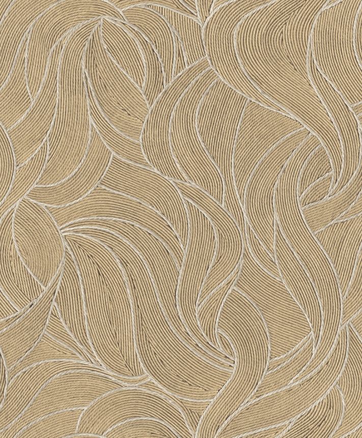 Tapeta, svetlohnedá, vlnky, TN29071, Terra Nova, Decoprint