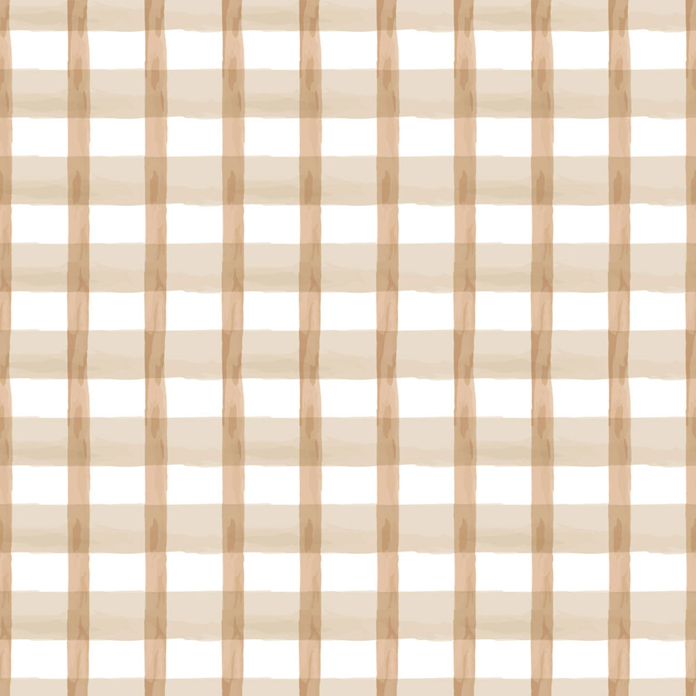 Tapeta, hnedá, biela, káro, 4477, Momi, Parato by Cristiana Masi