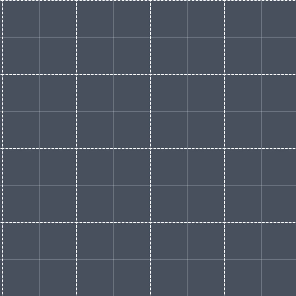 Tapeta, tmavomodrá, biela, káro, 4480, Momi, Parato by Cristiana Masi