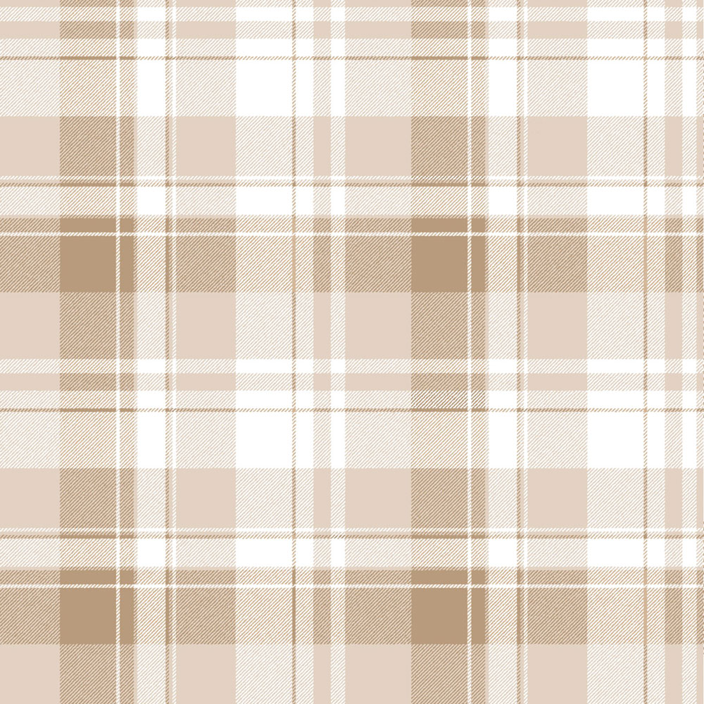 Tapeta, hnedá, béžová, imitácia károvanej látky, 4491, Momi, Parato by Cristiana Masi