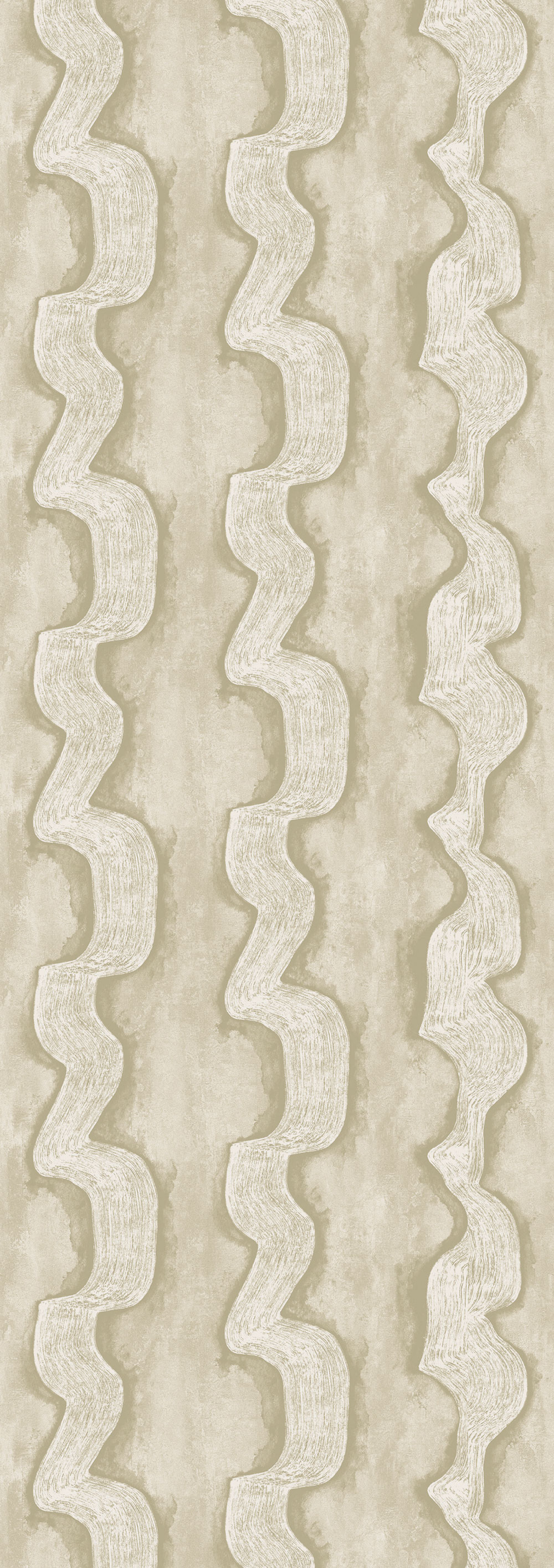 Obrazová tapeta, sivá, žltá, vlnky, DGTRA301-260, Traces, Masureel
