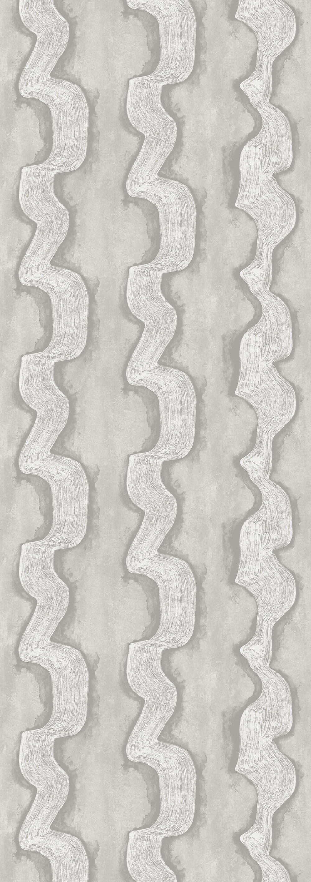 Obrazová tapeta, sivá, biela, vlnky, DGTRA305-260, Traces, Masureel