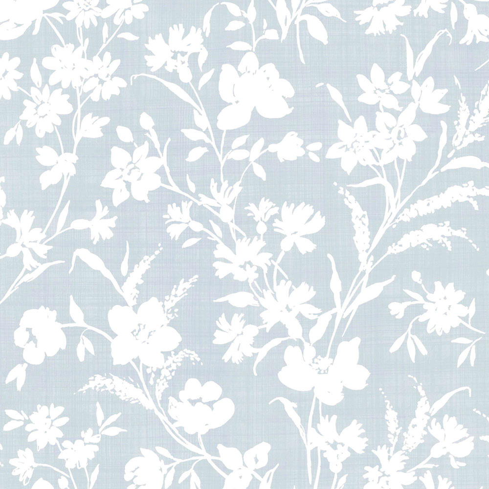 Tapeta, modrá, kvetinový vzor, 130109, Laura Ashley 4