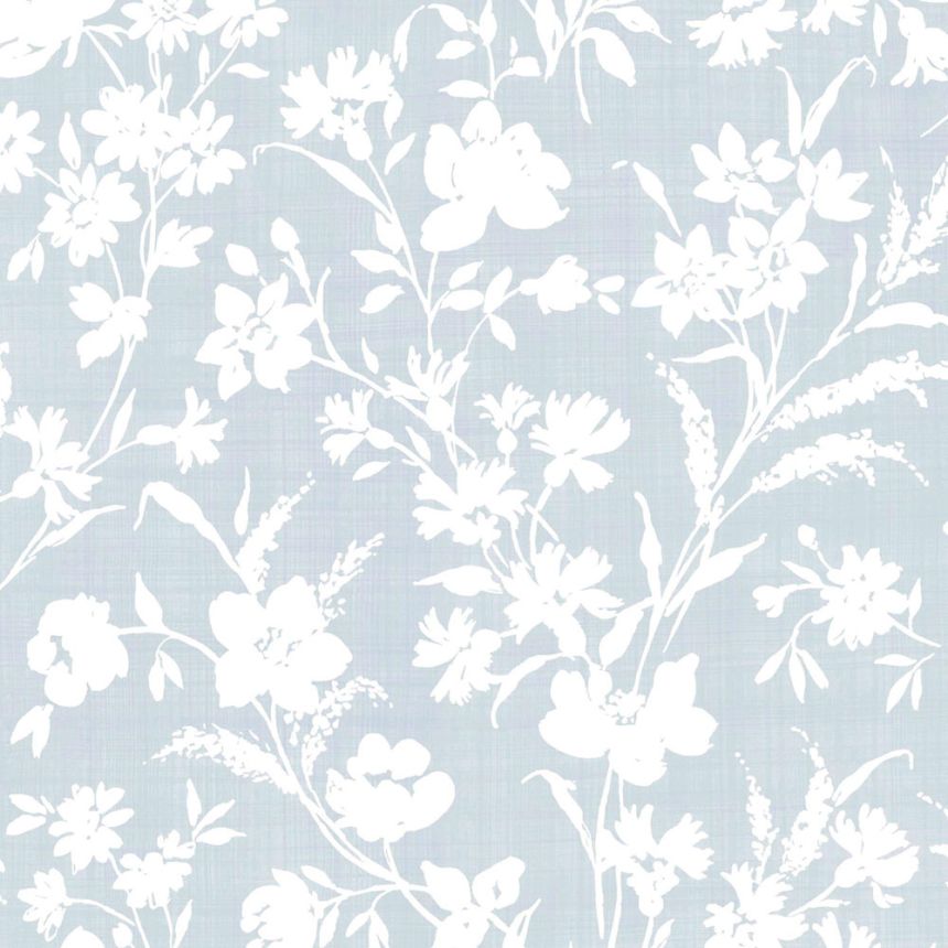 Tapeta, modrá, kvetinový vzor, 130109, Laura Ashley 4