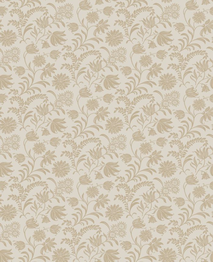 Tapeta, ružová, hnedá, kvetinový vzor, 140318, Laura Ashley 4