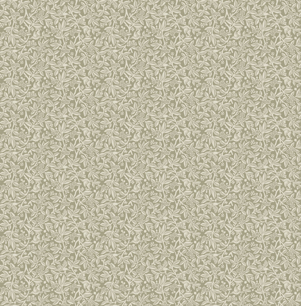 Tapeta, sivá, kvety, vtáky, 140320, Laura Ashley 4