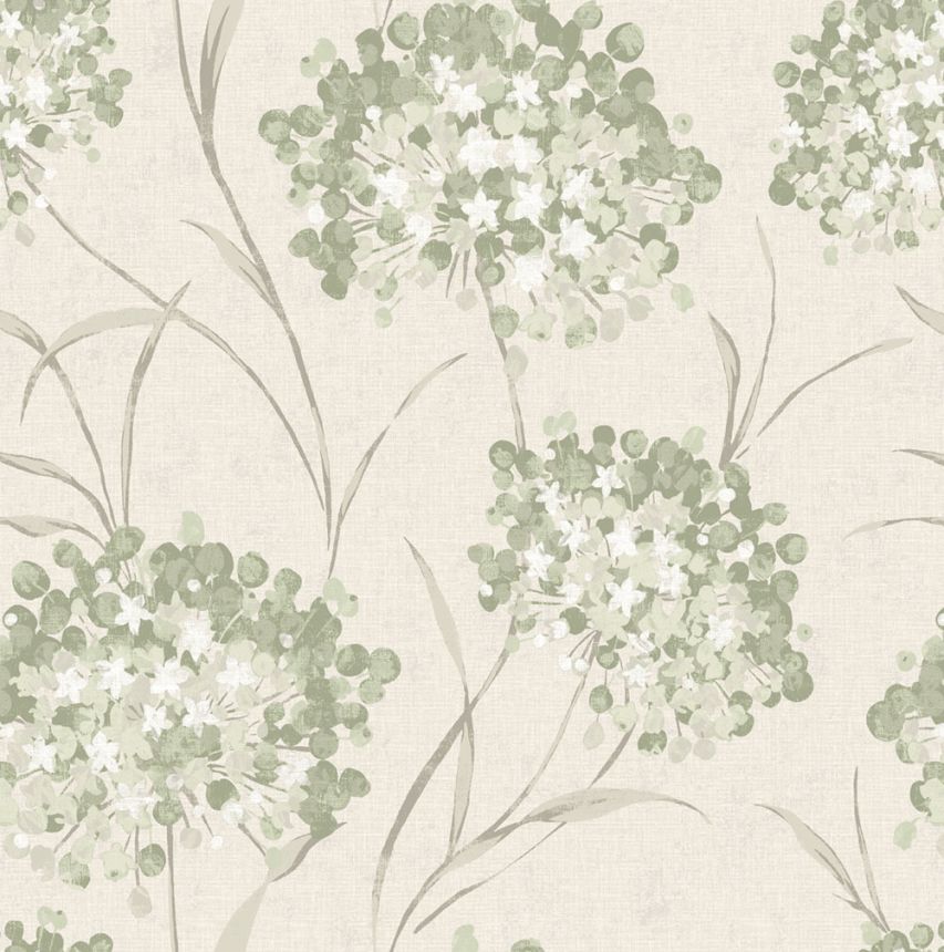Tapeta, zelená, sivá, kvetinový vzor, 140331, Laura Ashley 4