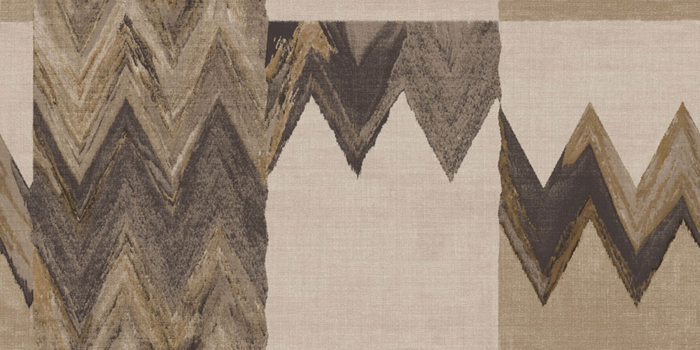 Geometrická tapeta, béžová, hnedá, imitácia látky, 6679, Metamorphosis, Parato by Cristiana Masi