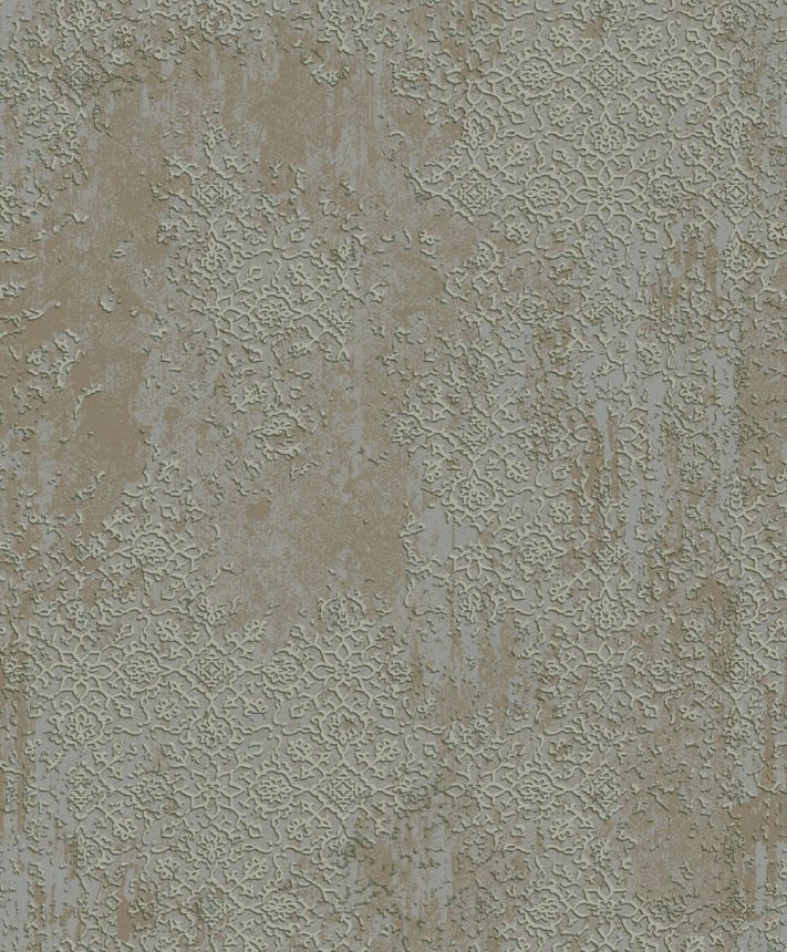 Tapeta, sivá, zlatá, vintage ornamenty, AU41203, Aurelia, Prestige Wallcoverings