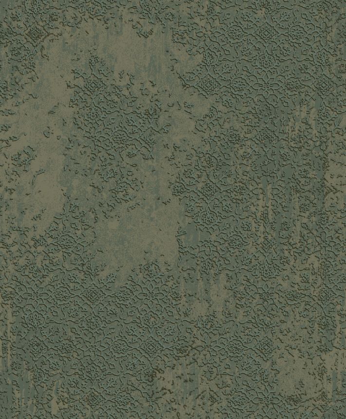 Tapeta, modrá, zlatá, vintage ornamenty, AU41204, Aurelia, Prestige Wallcoverings