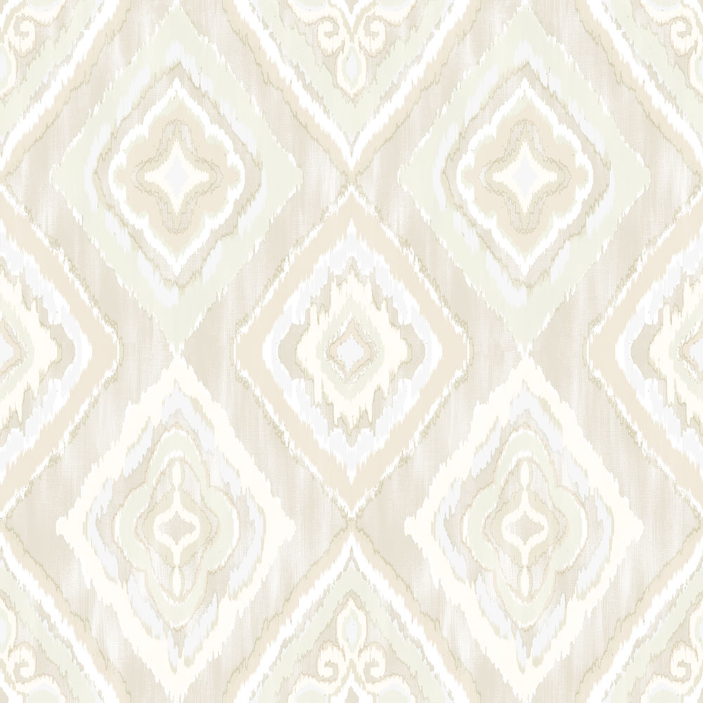 Tapeta, biela, béžová, imitácia látky, AU41401, Aurelia, Prestige Wallcoverings