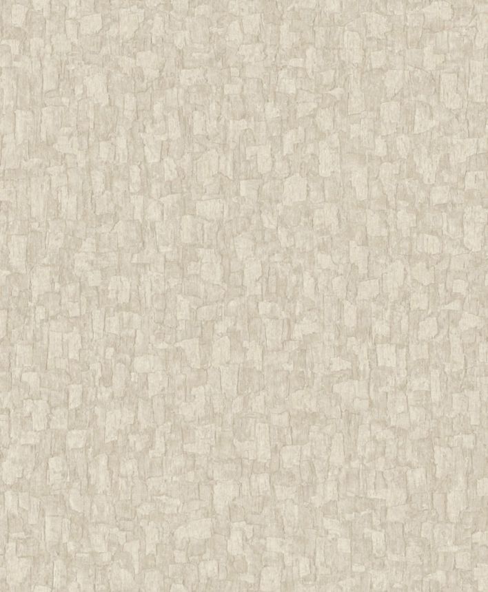 Tapeta, krémová, imitácia kôry stromov, SF1001, Surfaces, Grandeco