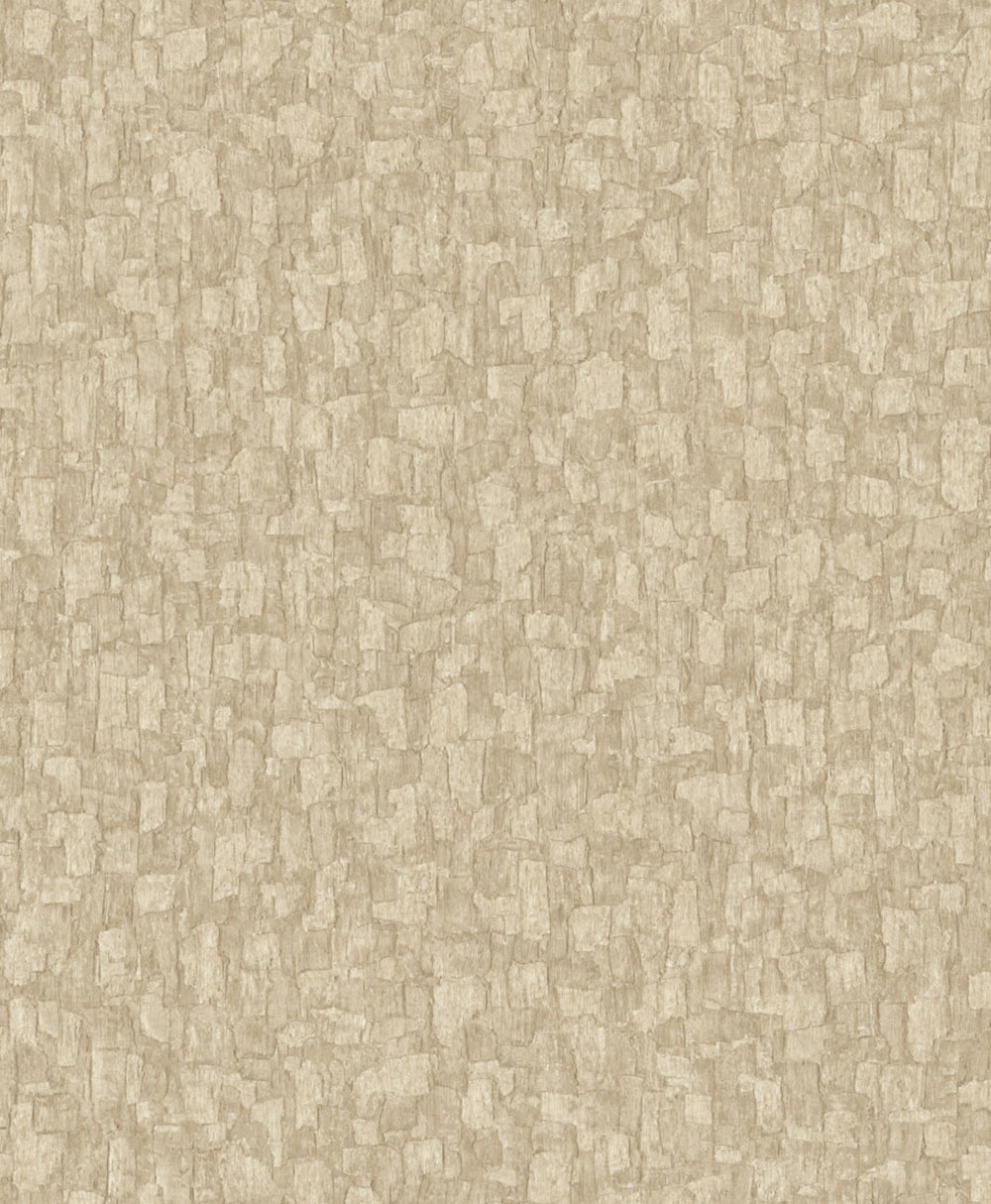 Tapeta, svetlobéžová, imitácia kôry stromov, SF1013, Surfaces, Grandeco