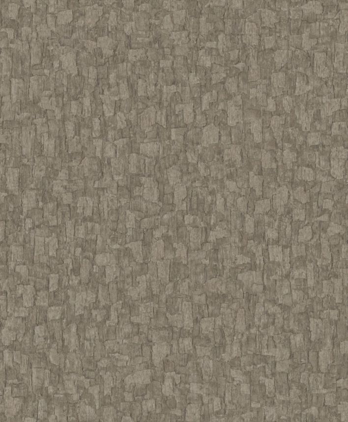 Tapeta, hnedo-sivá, imitácia kôry stromov, SF1014, Surfaces, Grandeco