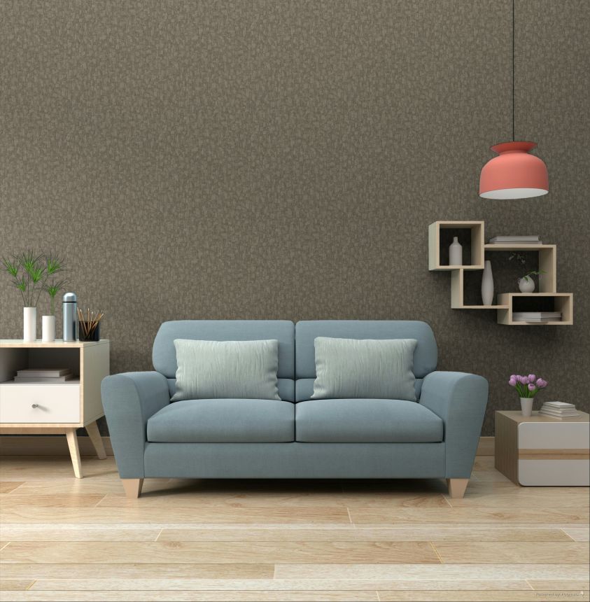 Tapeta, hnedo-sivá, imitácia kôry stromov, SF1014, Surfaces, Grandeco