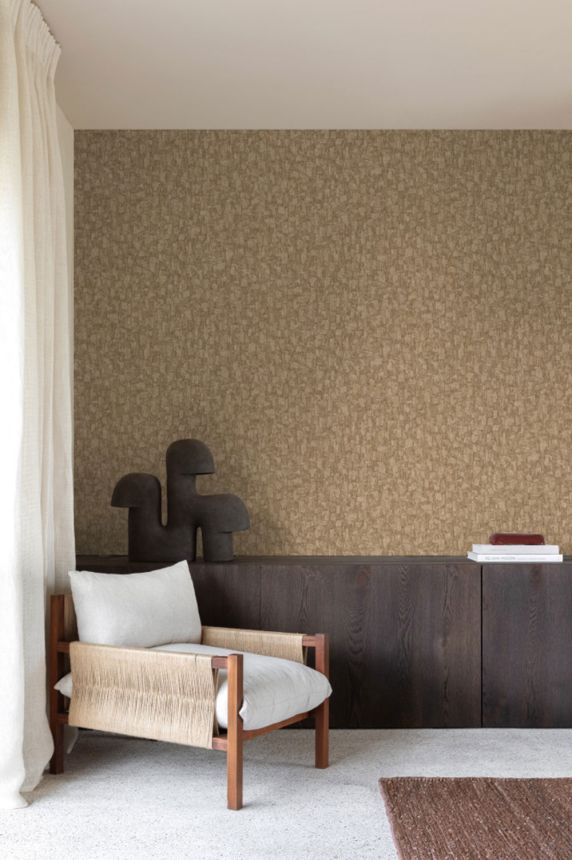 Tapeta, svetlohnedá, imitácia kôry stromov, SF1027, Surfaces, Grandeco