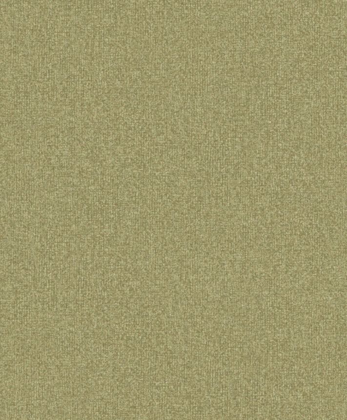 Tapeta, žlto-zelená, sivá, imitácia melírovanej látky, SF1105, Surfaces, Grandeco