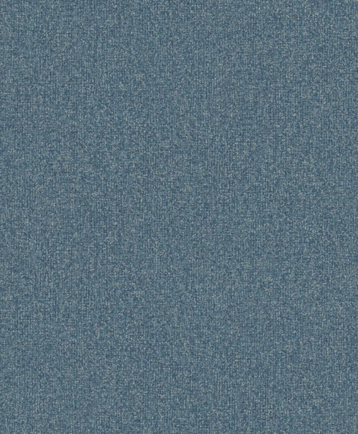 Tapeta, modrá, imitácia melírovanej látky, SF1116, Surfaces, Grandeco