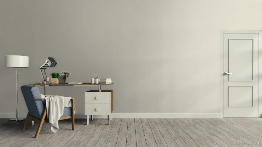 Tapeta, biela, imitácia hrubej látky, SF1201, Surfaces, Grandeco