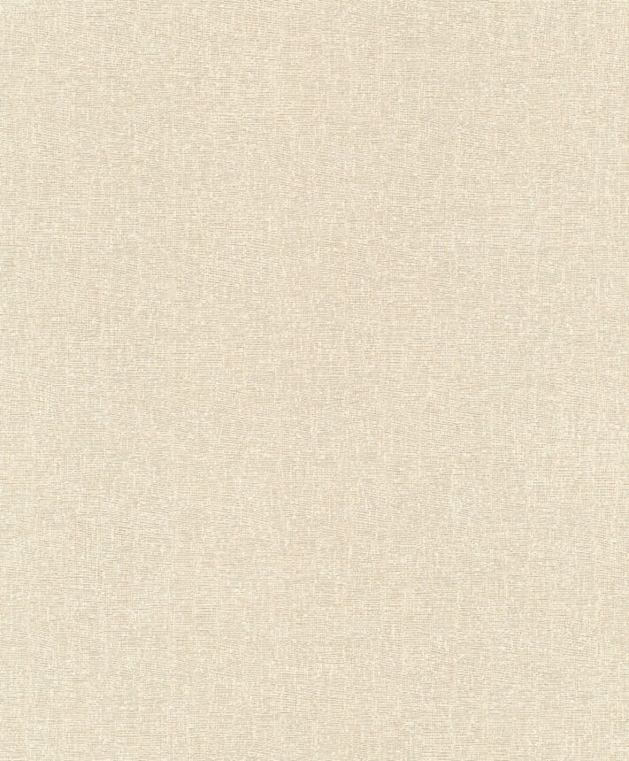 Tapeta, krémová, strieborná, imitácia hrubej látky, SF1202, Surfaces, Grandeco