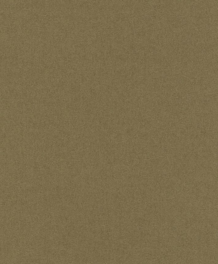 Tapeta, machovo zelená, zlatá, imitácia hrubej látky, SF1205, Surfaces, Grandeco