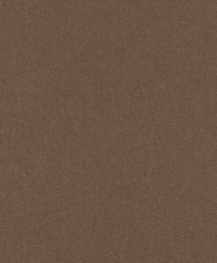 Tapeta, tmavohnedá, zlatá, imitácia hrubej látky, SF1210, Surfaces, Grandeco