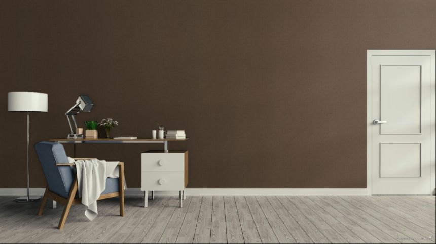 Tapeta, tmavohnedá, zlatá, imitácia hrubej látky, SF1210, Surfaces, Grandeco