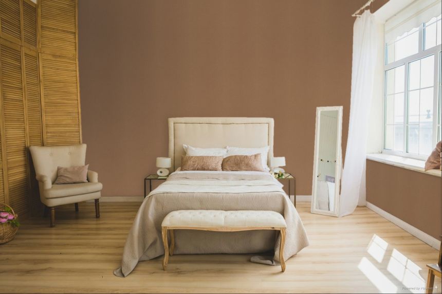 Tapeta, svetlohnedá, zlatá, imitácia hrubej látky, SF1218, Surfaces, Grandeco