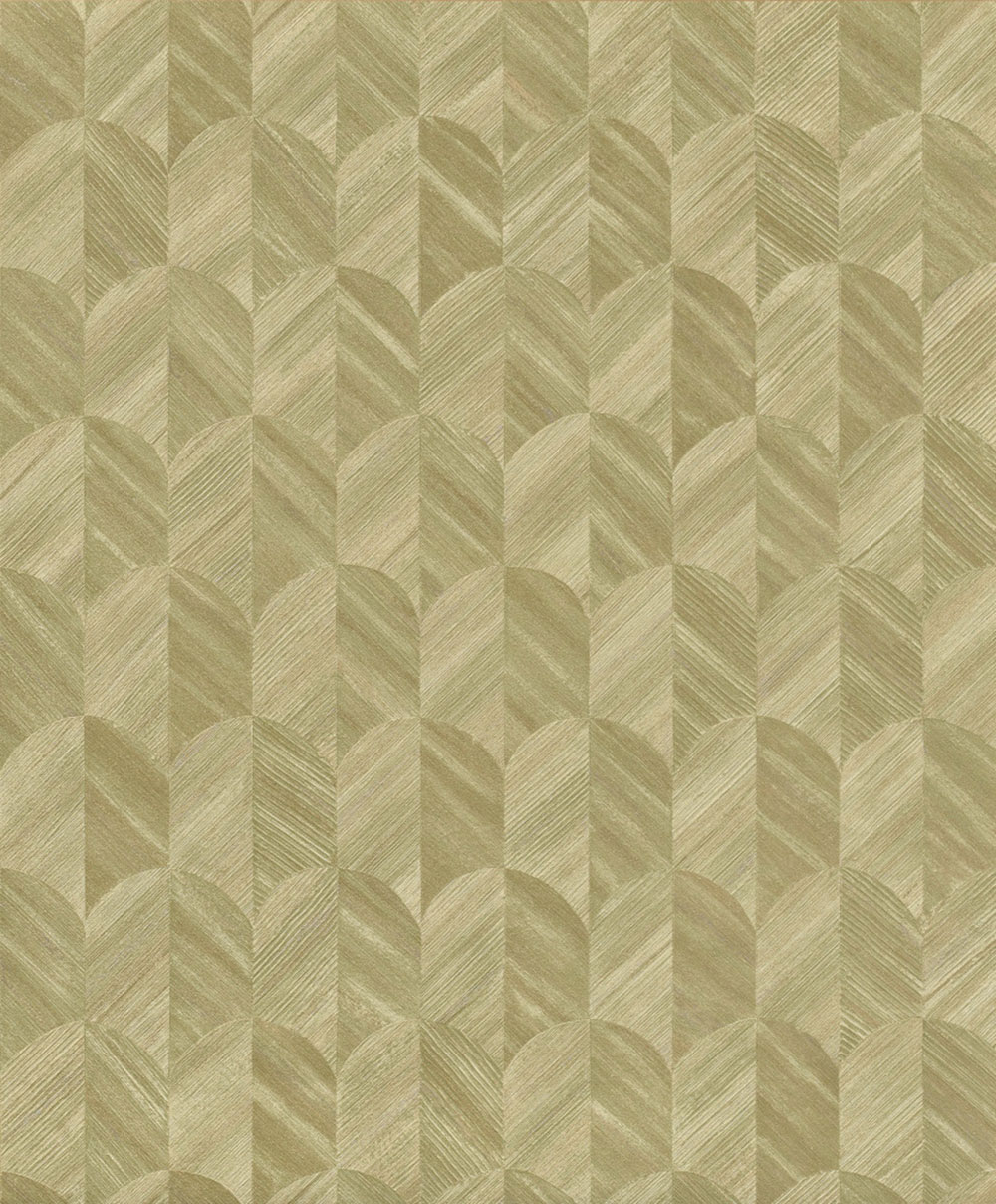 Tapeta, machovo zelená, grafická, SF3205, Surfaces, Grandeco