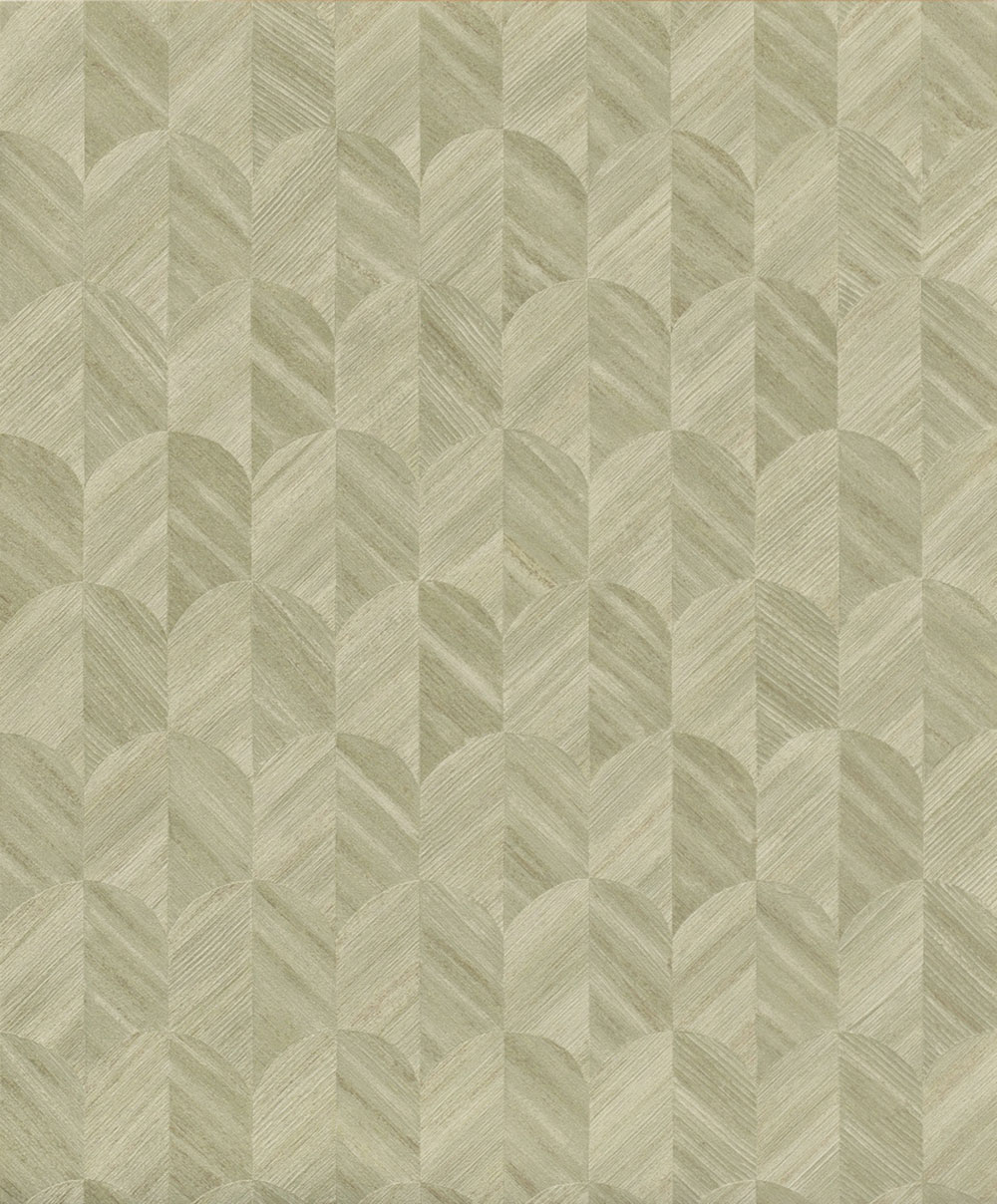 Tapeta, sivo-zelená, grafická, SF3208, Surfaces, Grandeco