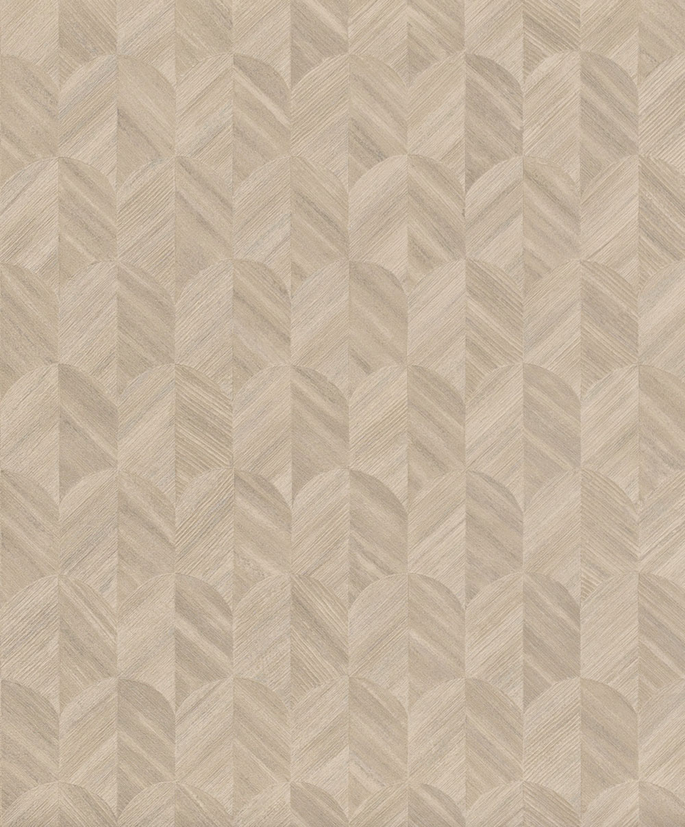 Tapeta, béžovo-sivá, grafická, SF3214, Surfaces, Grandeco