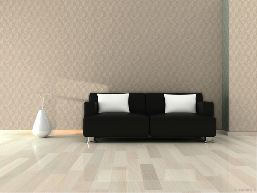 Tapeta, béžovo-sivá, grafická, SF3214, Surfaces, Grandeco