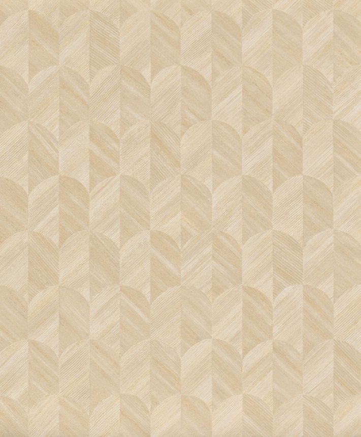 Tapeta, krémová, grafická, SF3217, Surfaces, Grandeco
