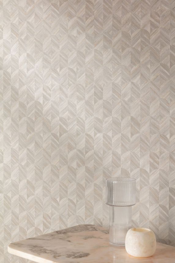 Tapeta, sivá, grafická, SF3234, Surfaces, Grandeco