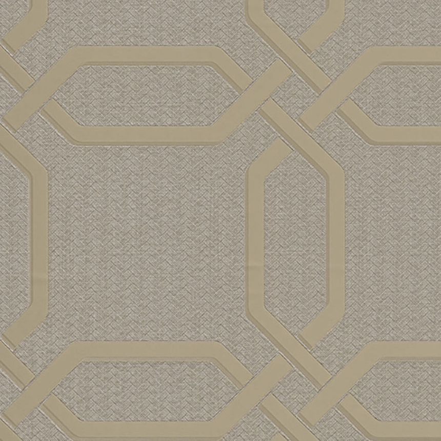 Vliesová luxusná tapeta geometrický vzor Z21106, Metropolis, Zambaiti Parati