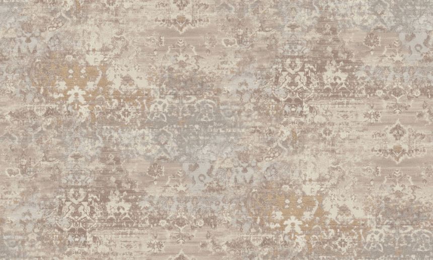 Tapeta, sivo-hnedá, vintage ornamenty, CO3102, Concept, Grandeco