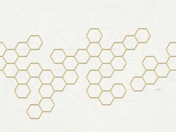 Luxusná fototapeta geometrický vzor hexagony Z90068, 330 x 300 cm, Automobili Lamborghini 2, Zambaiti Parati