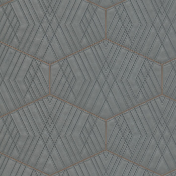 Strieborná vliesová tapeta geometrický vzor Z90009, Automobili Lamborghini 2, Zambaiti Parati