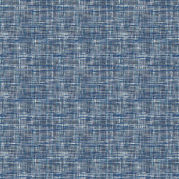 Modrá vliesová tapeta, imitácia hrubej tkaniny FT221250, Fabric Touch, Design ID