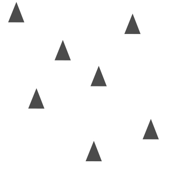Cierno biela vliesová tapeta s trojuholníkmi 138942, Little Bandits, Black & White, Esta