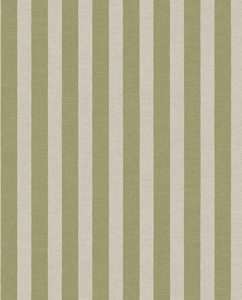 Tapeta, zelená, krémovo-sivá, imitácia pruhovanej látky, 363156, Tiny Treasures, Eijffinger