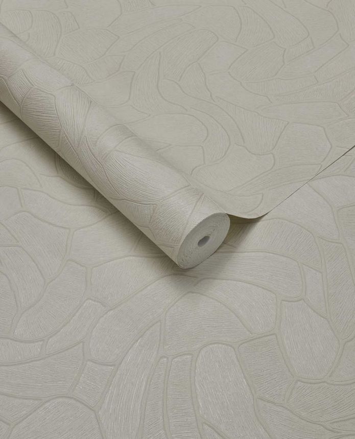 Geometrická tapeta, krémová, kameň, 363210, Calm Crafted, Eijffinger