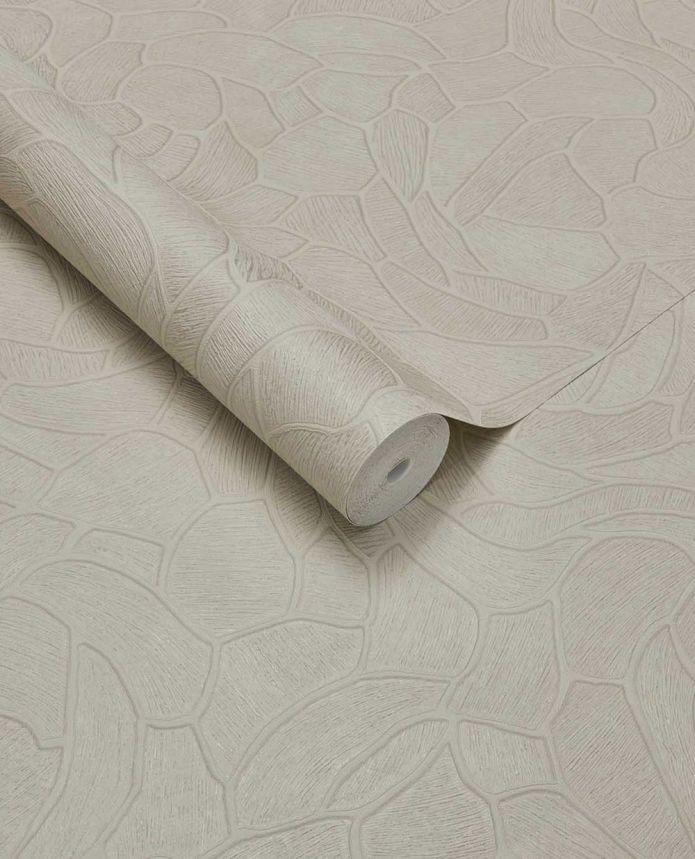 Geometrická tapeta, béžovo-krémová, kameň, 363212, Calm Crafted, Eijffinger
