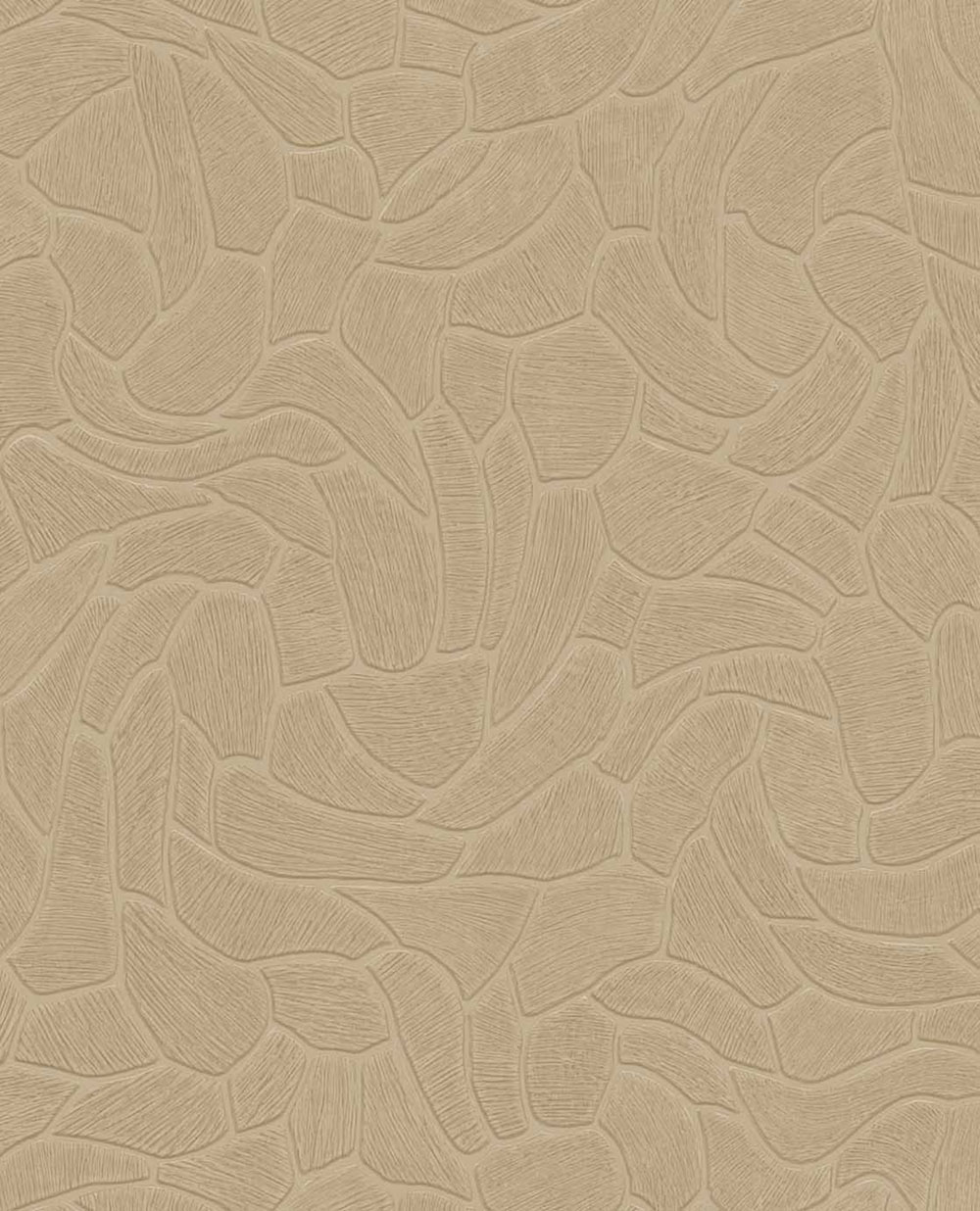 Geometrická tapeta, oranžovo-béžová, kameň, 363214, Calm Crafted, Eijffinger